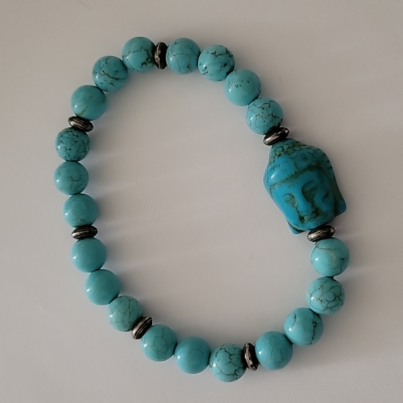 Jewelry - Turquoise Buddha bracelet